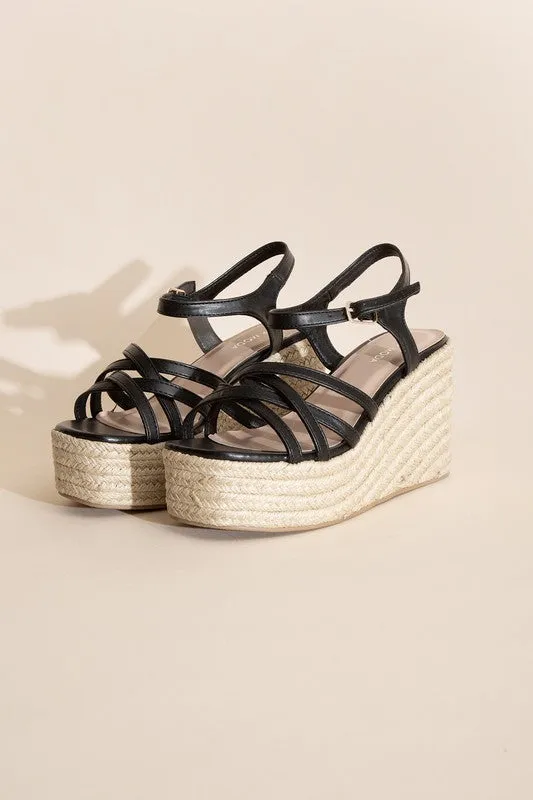 3 WEDGE SANDAL PLATFORM HEELS