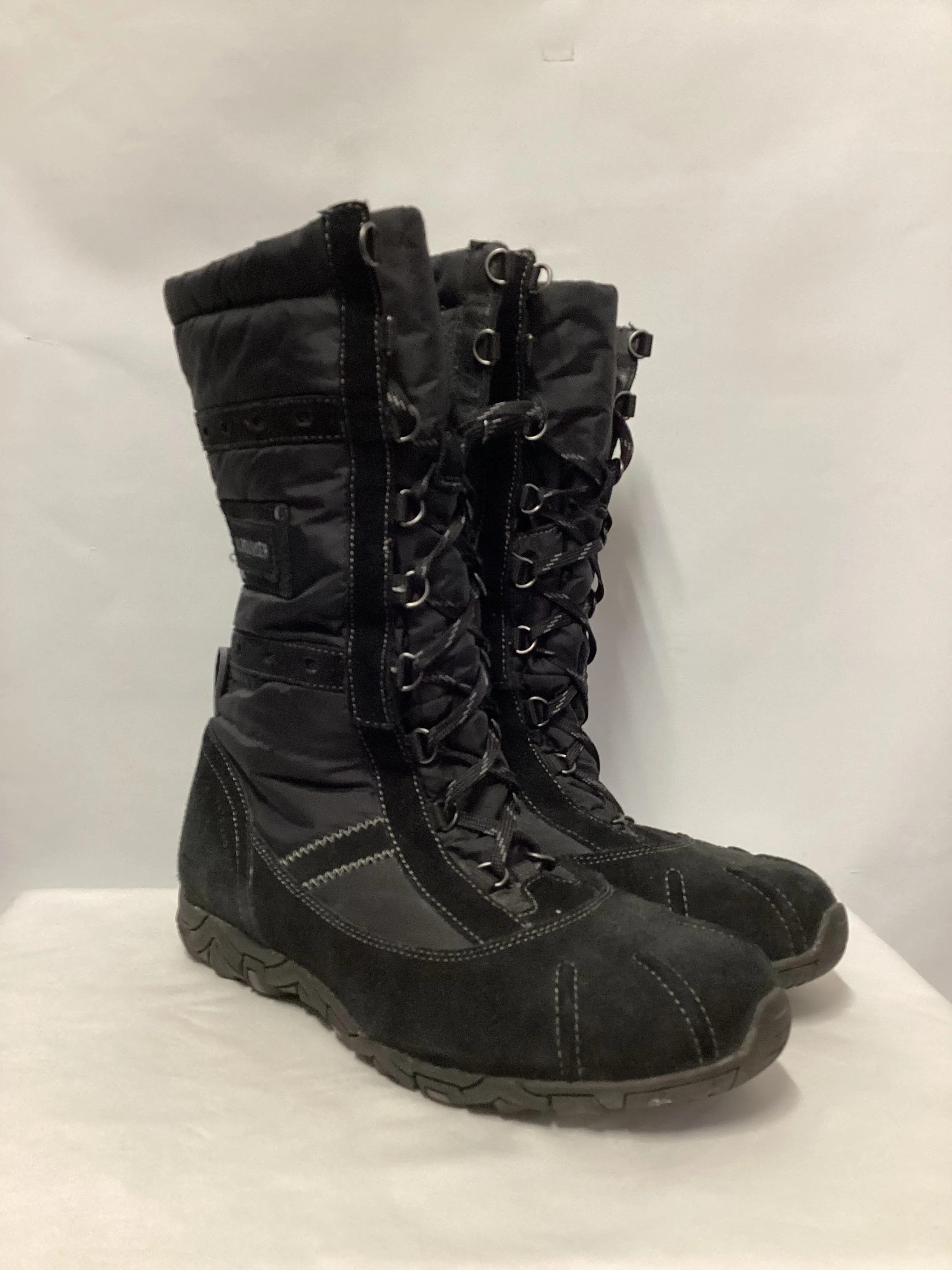 AllRounder Black Waterproof Snow Boots UK 6