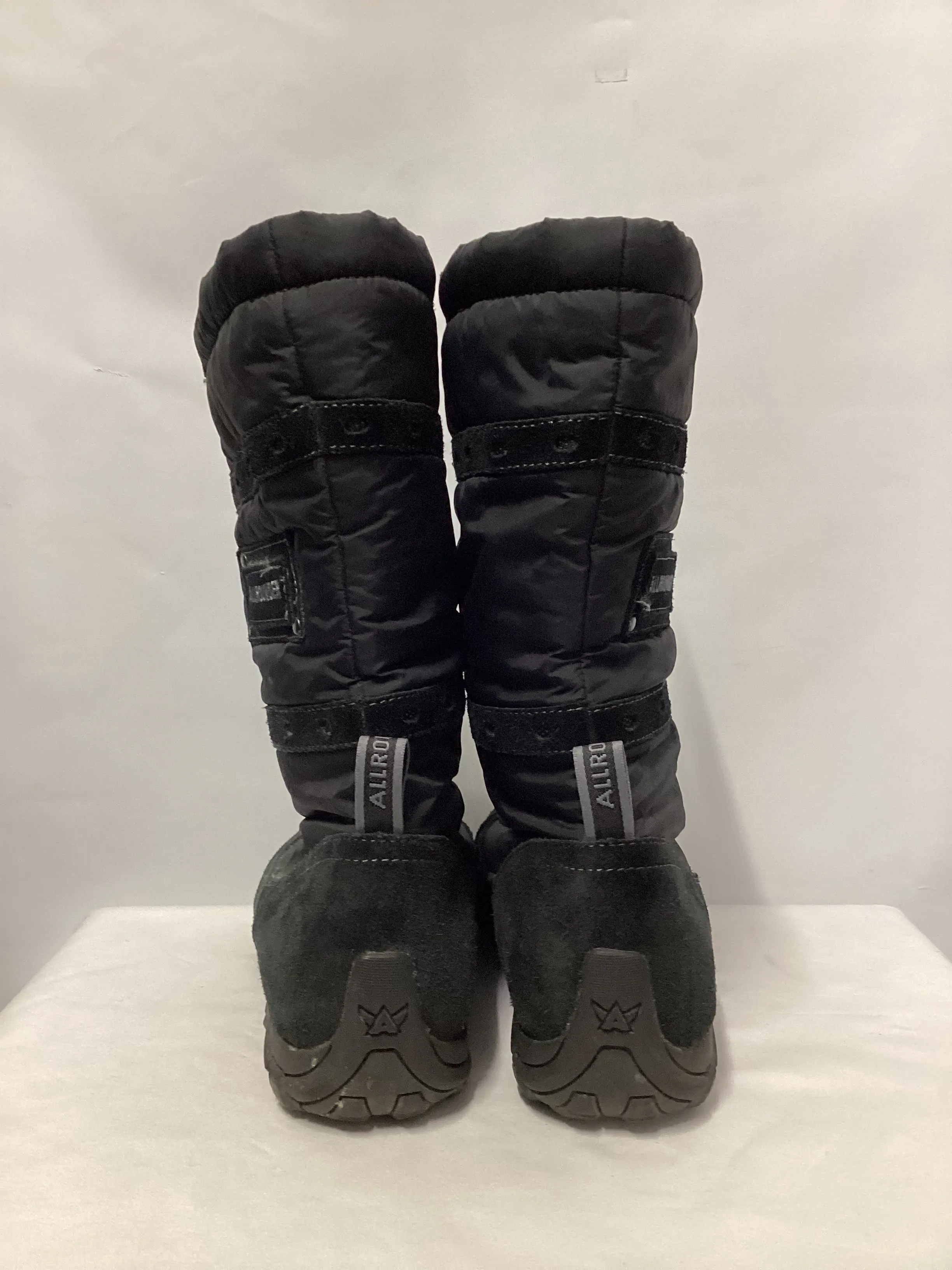 AllRounder Black Waterproof Snow Boots UK 6