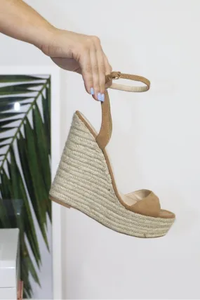 Alyssa B Camel Wedges