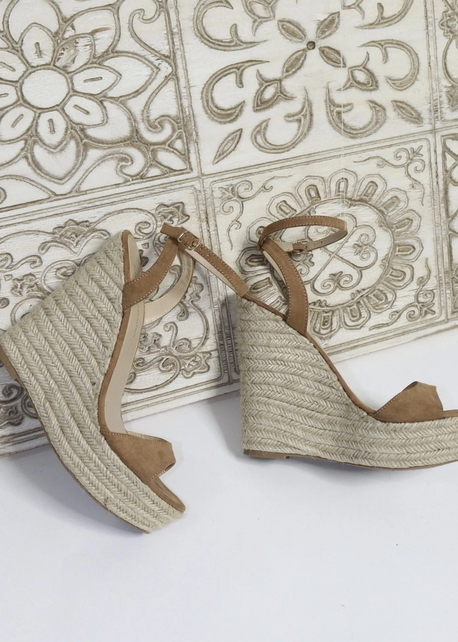 Alyssa B Camel Wedges