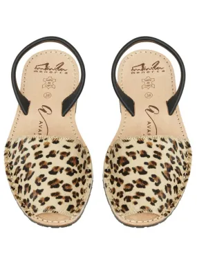 Avarcas | Leopard Wedge