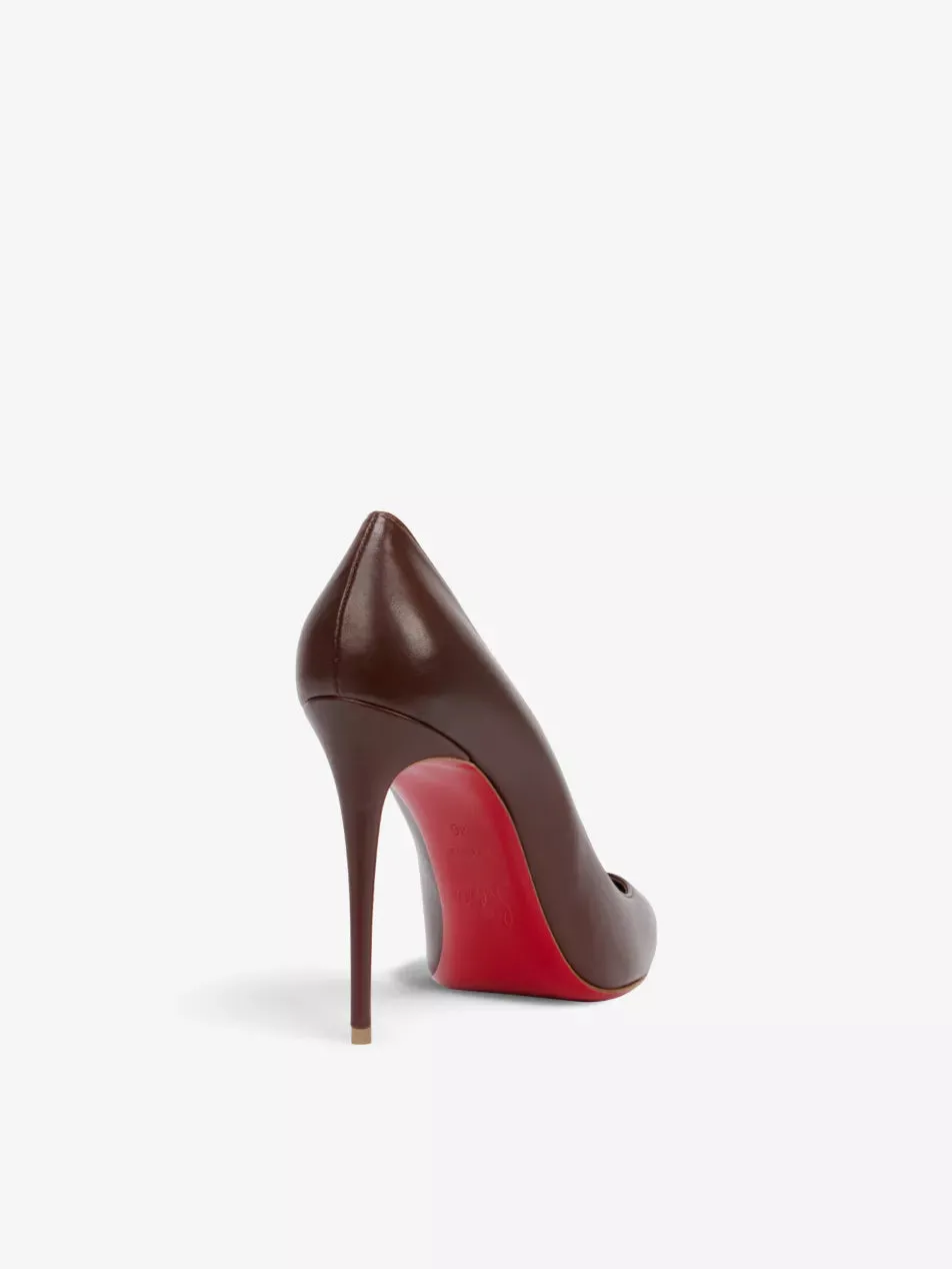 Christian Louboutin Kate 100 Pumps In Brown