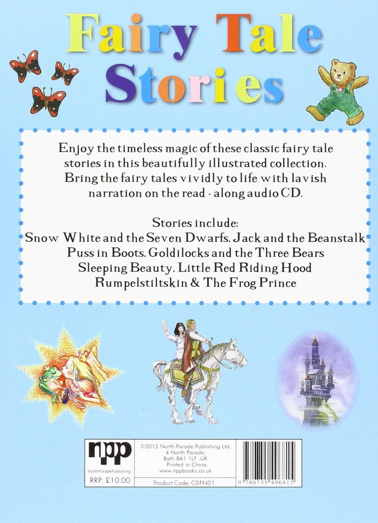 Fairy Tale Stories with Audio CD - Ages 5-7 - Hardback