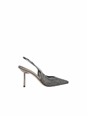 Gilda Crystal Mesh Slingback Shoes