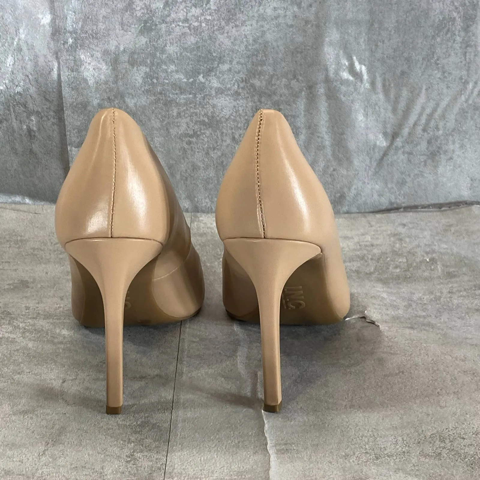 INC INTERNATIONAL CONCEPTS Women's Dark Almond Shelya Pointed-Toe Pumps SZ 10.5