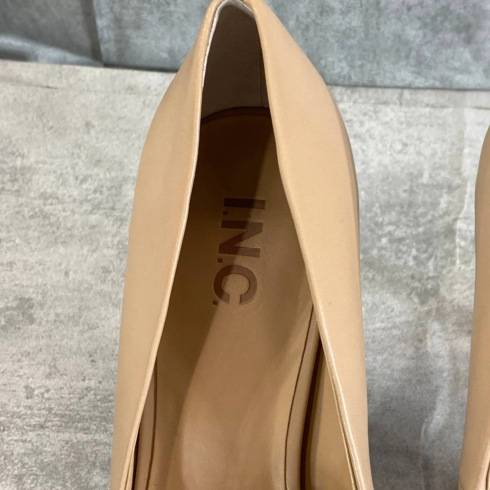 INC INTERNATIONAL CONCEPTS Women's Dark Almond Shelya Pointed-Toe Pumps SZ 10.5