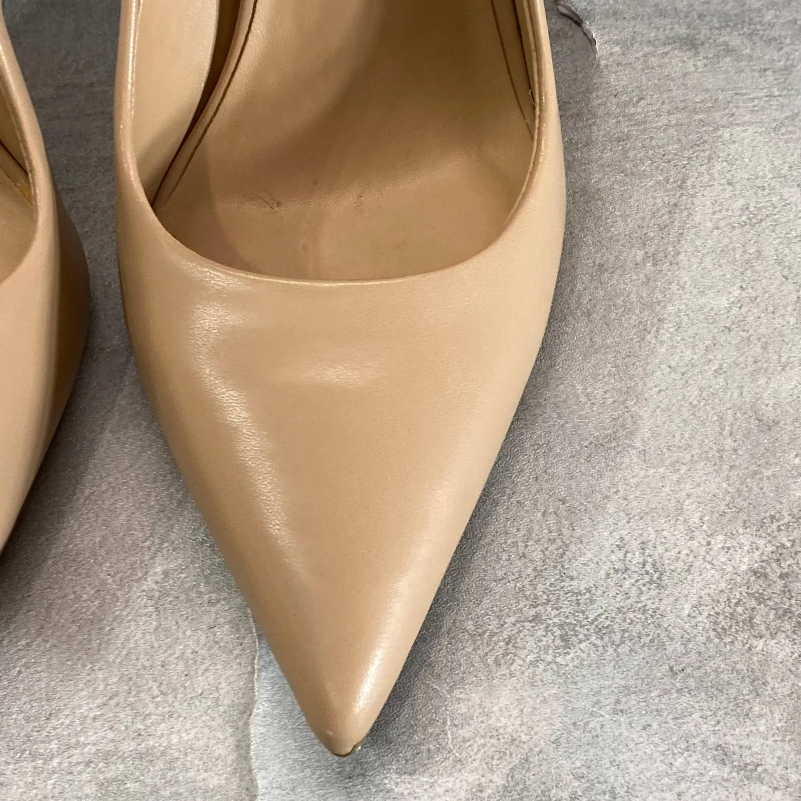 INC INTERNATIONAL CONCEPTS Women's Dark Almond Shelya Pointed-Toe Pumps SZ 10.5