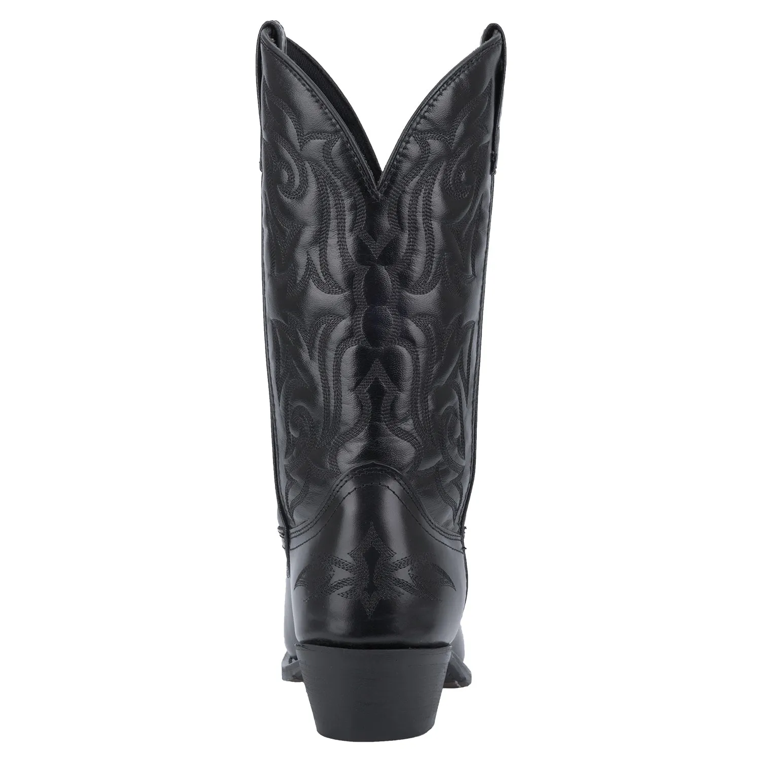Laredo Mens Hawk Cowboy Boots Leather Black