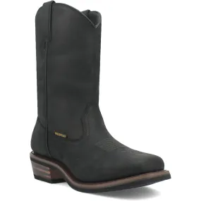 Las Cruces Waterproof Leather Boot - Black/Black - DP69690