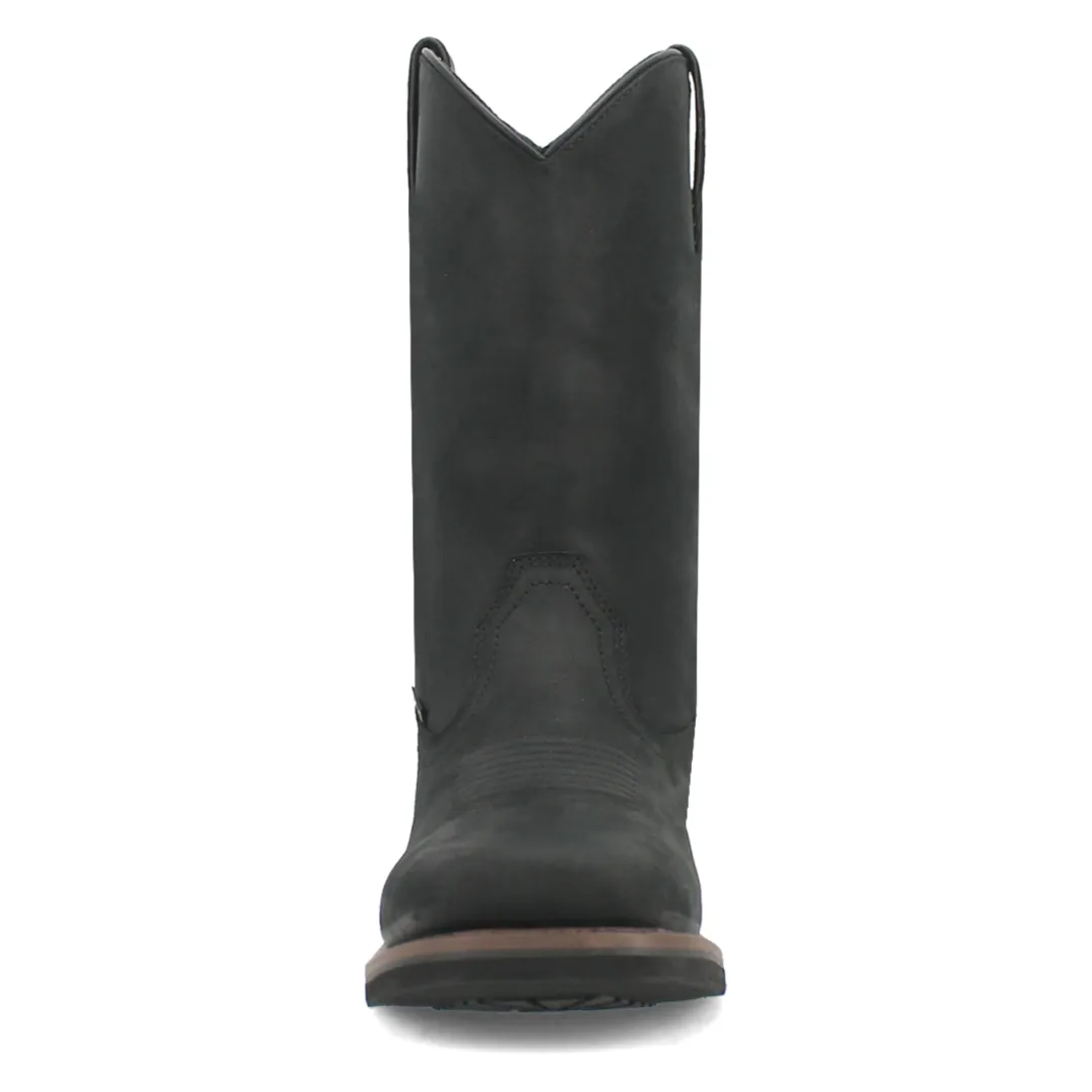 Las Cruces Waterproof Leather Boot - Black/Black - DP69690
