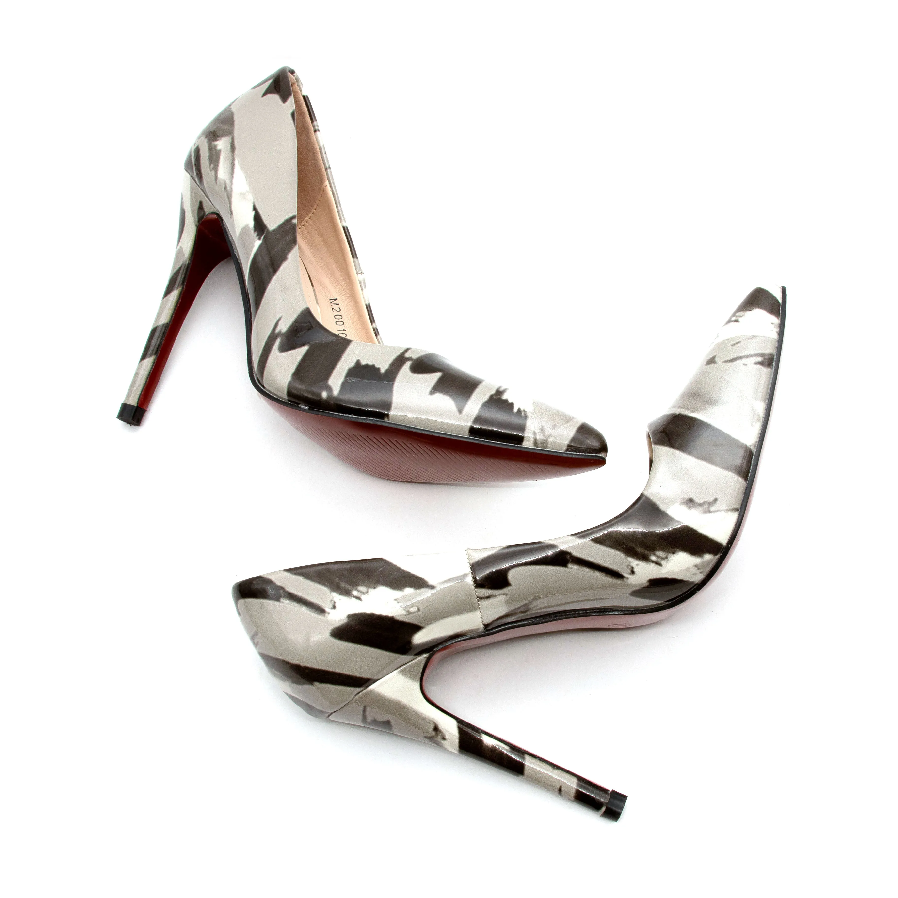 Multicolor Stilettos Heel Pumps