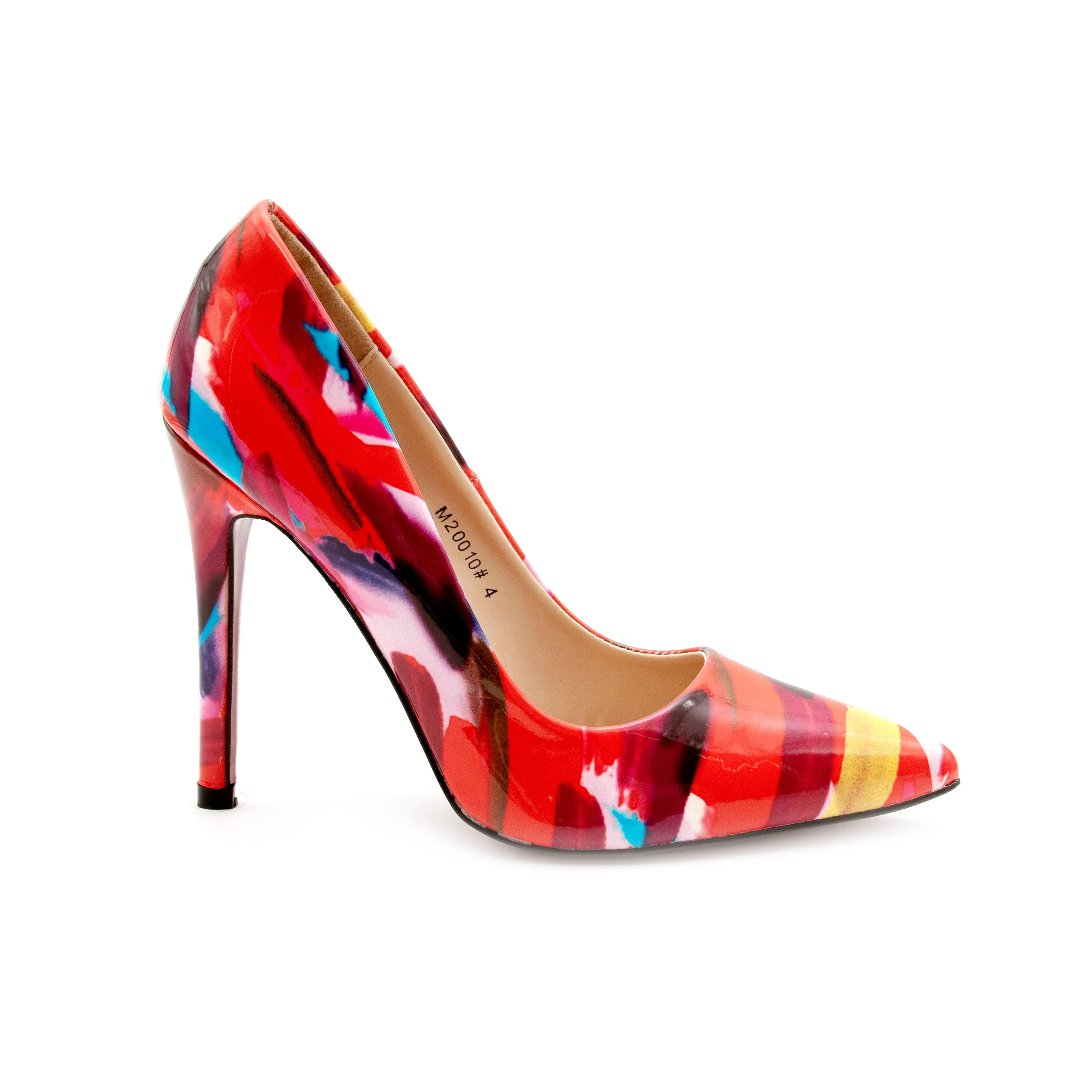 Multicolor Stilettos Heel Pumps