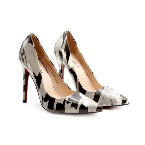 Multicolor Stilettos Heel Pumps