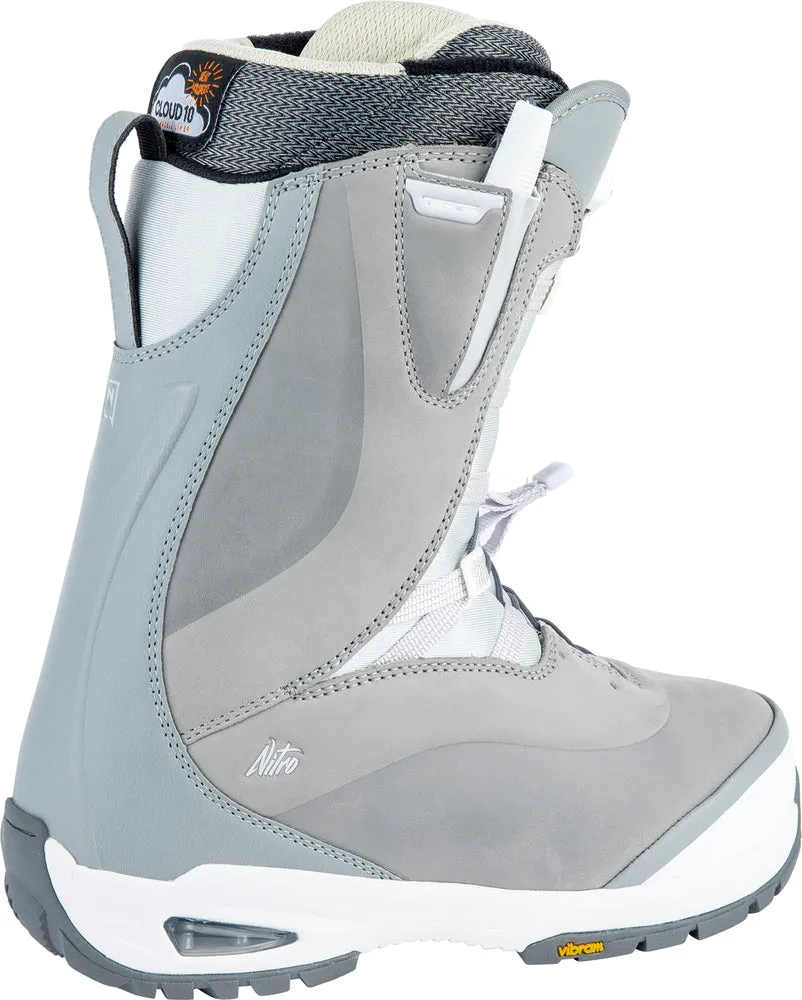 Nitro Bianca TLS Womens Snowboard Boots in Iron 2024