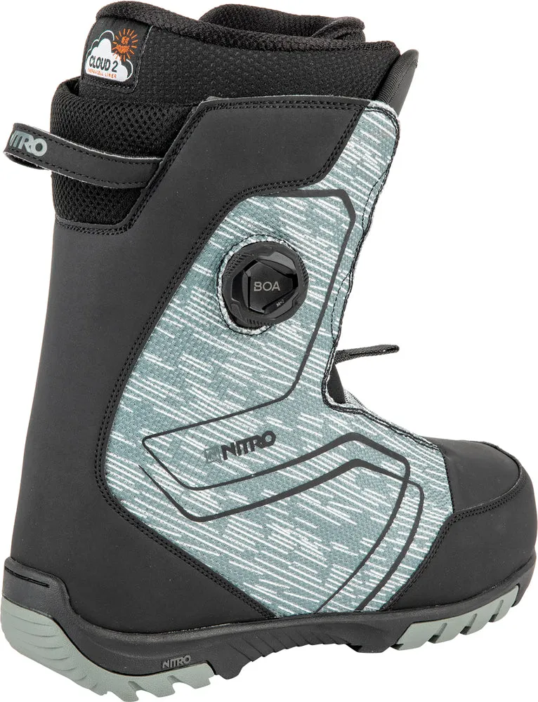 Nitro Sentinel BOA Snowboard Boots in Black 2024