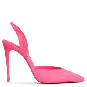 O Kate 100 sling pink suede pumps
