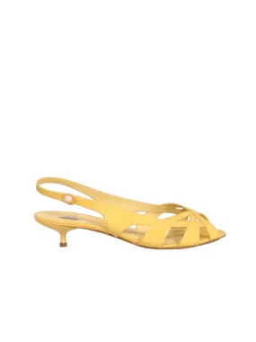 Patent Leather Kitten Heels