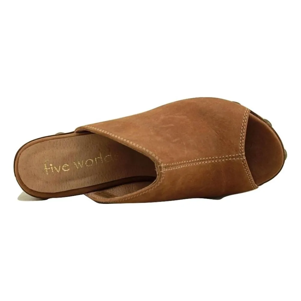 Prima Cocoa Five Worlds Cordani Wedge Clog