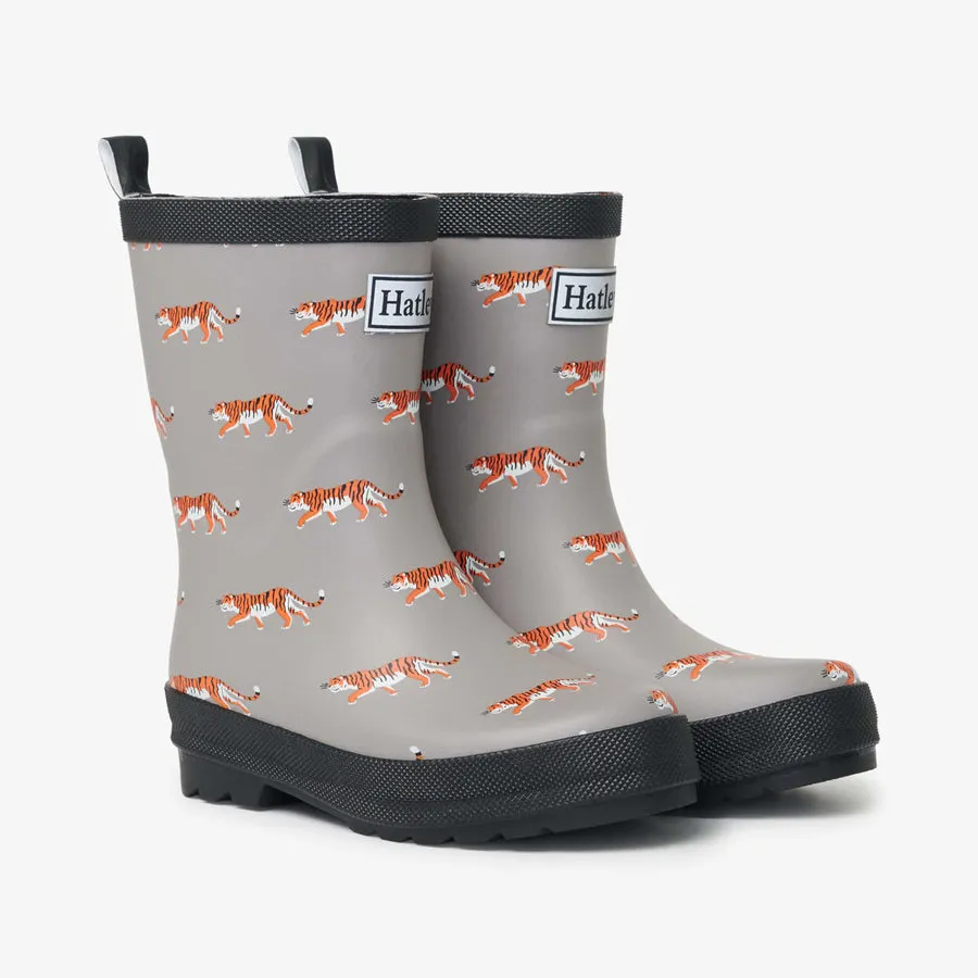 Roaming Tigers Matte Rain Boots