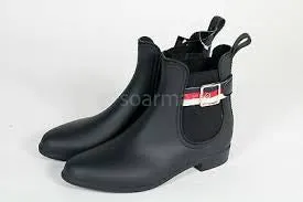 SALE HF Clarity 10 Striped Buckle Ankle Boot