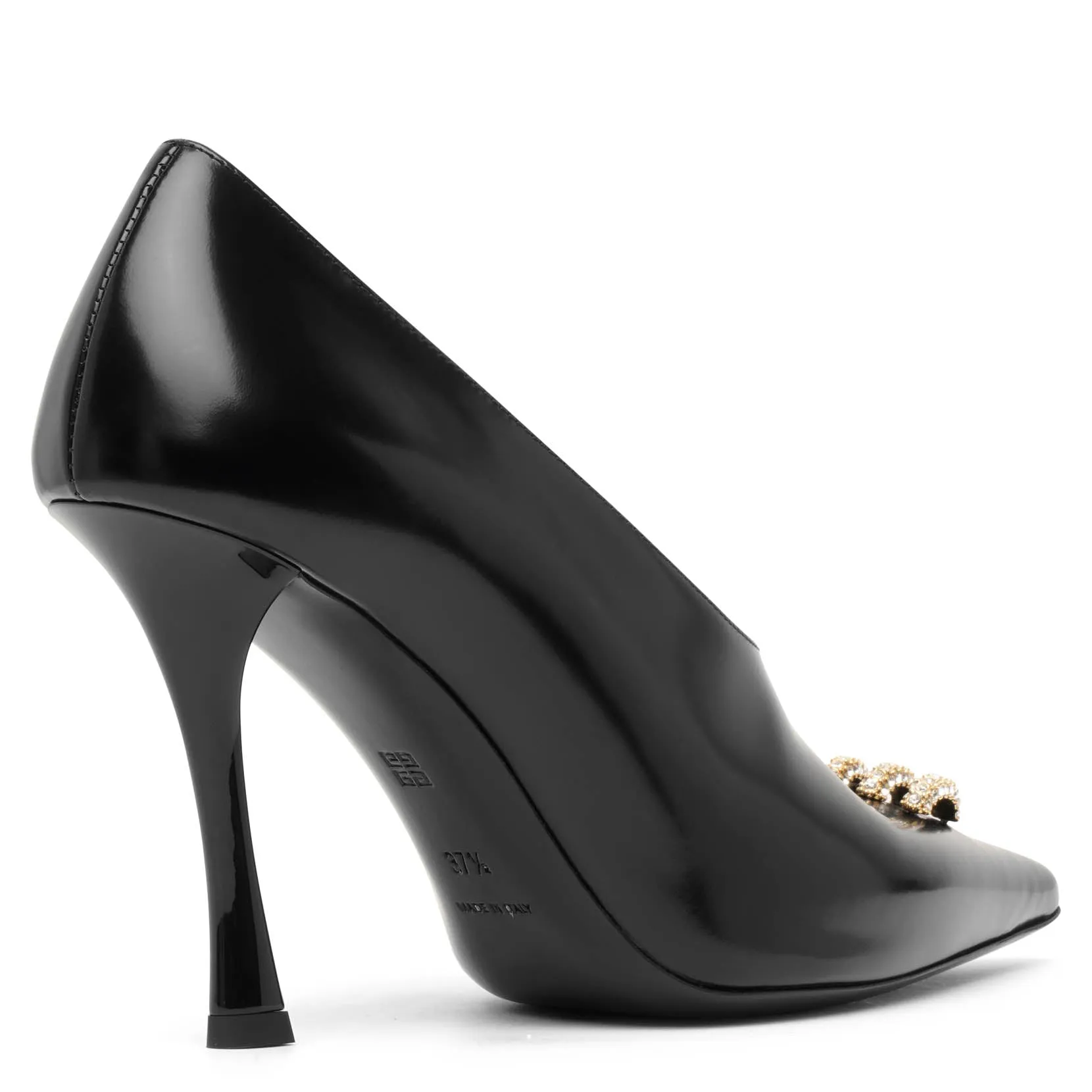 Show 95 black ring pumps