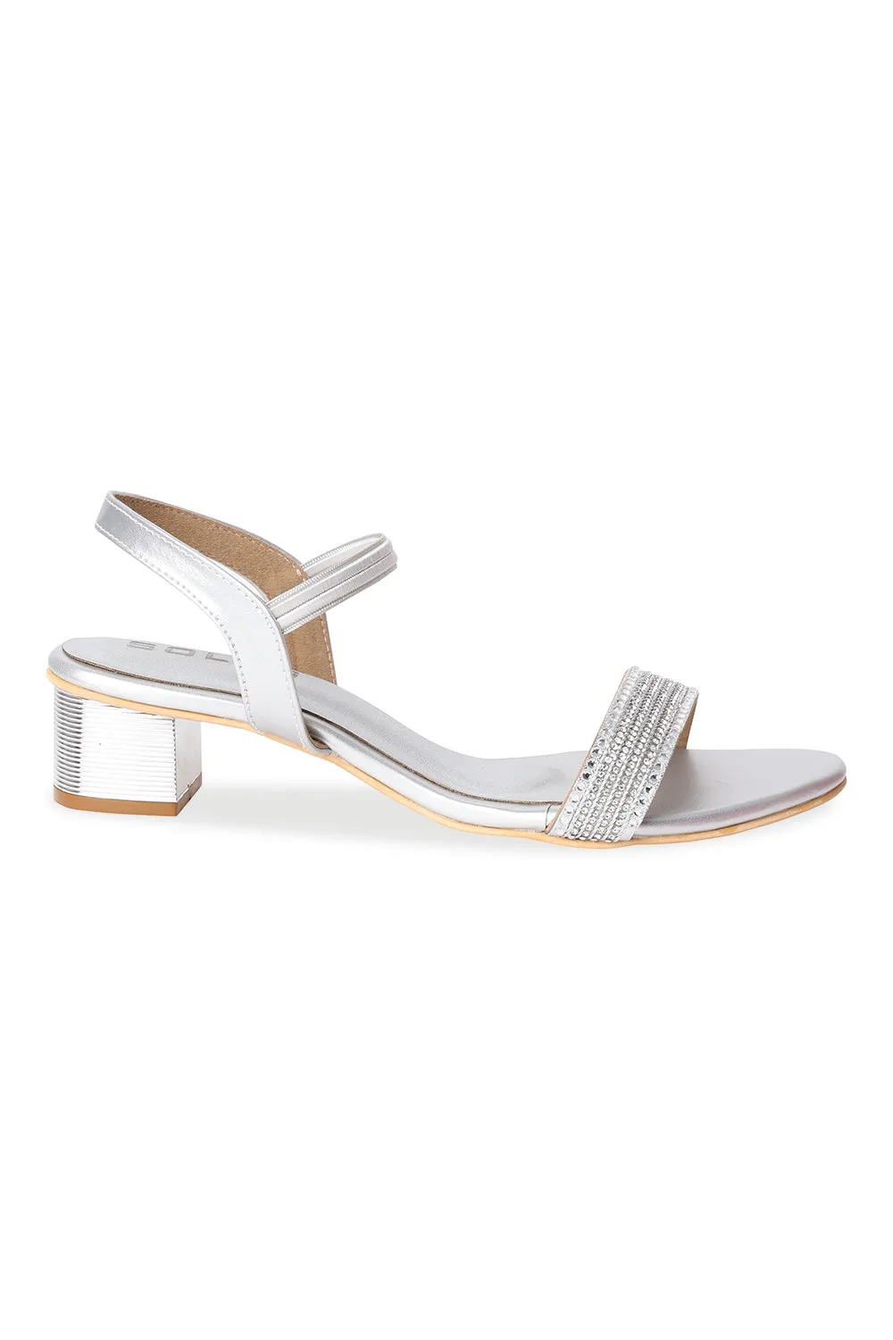 SOLES Studded Block Heels