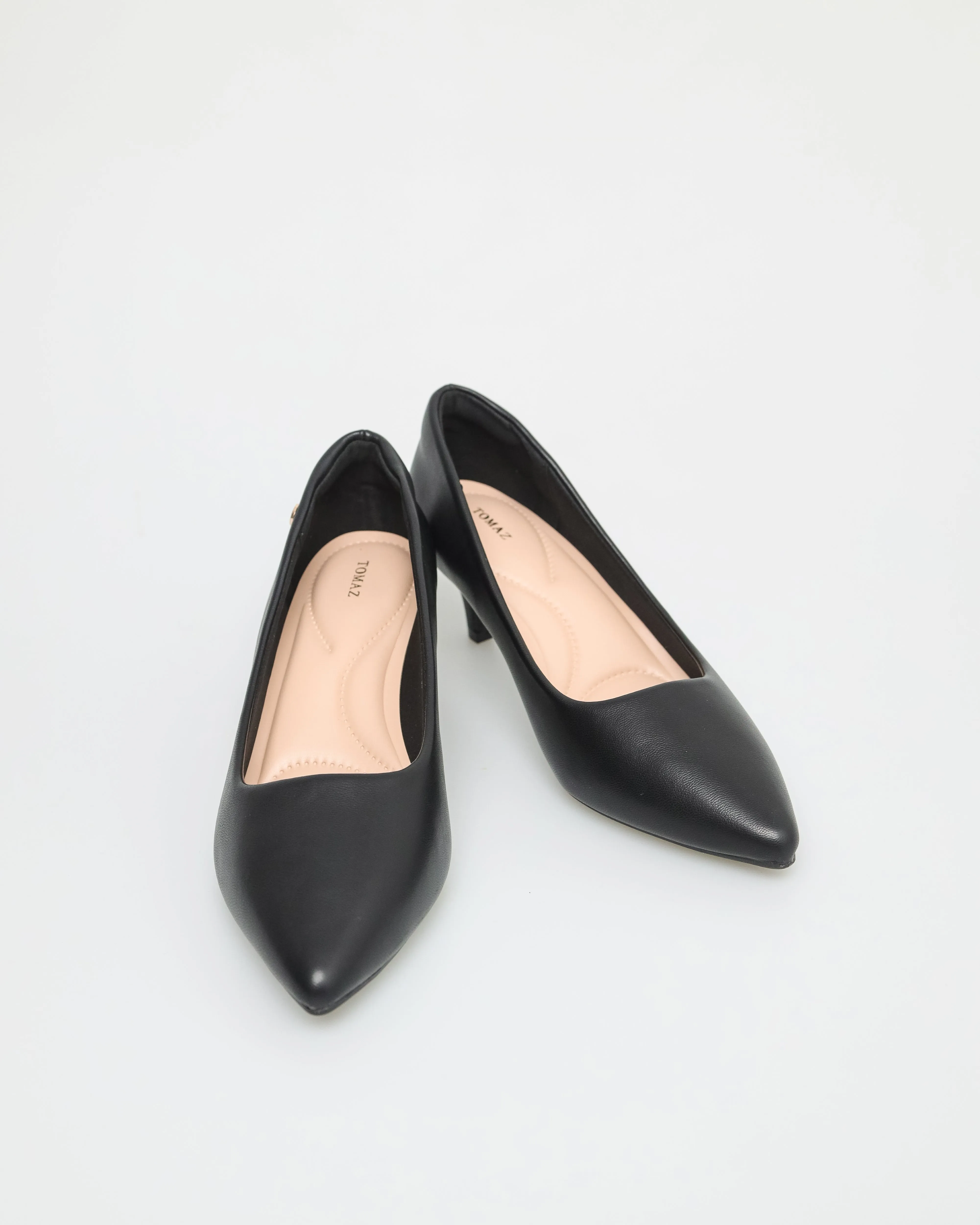 Tomaz NN234 Ladies Pointy Kitten Heels