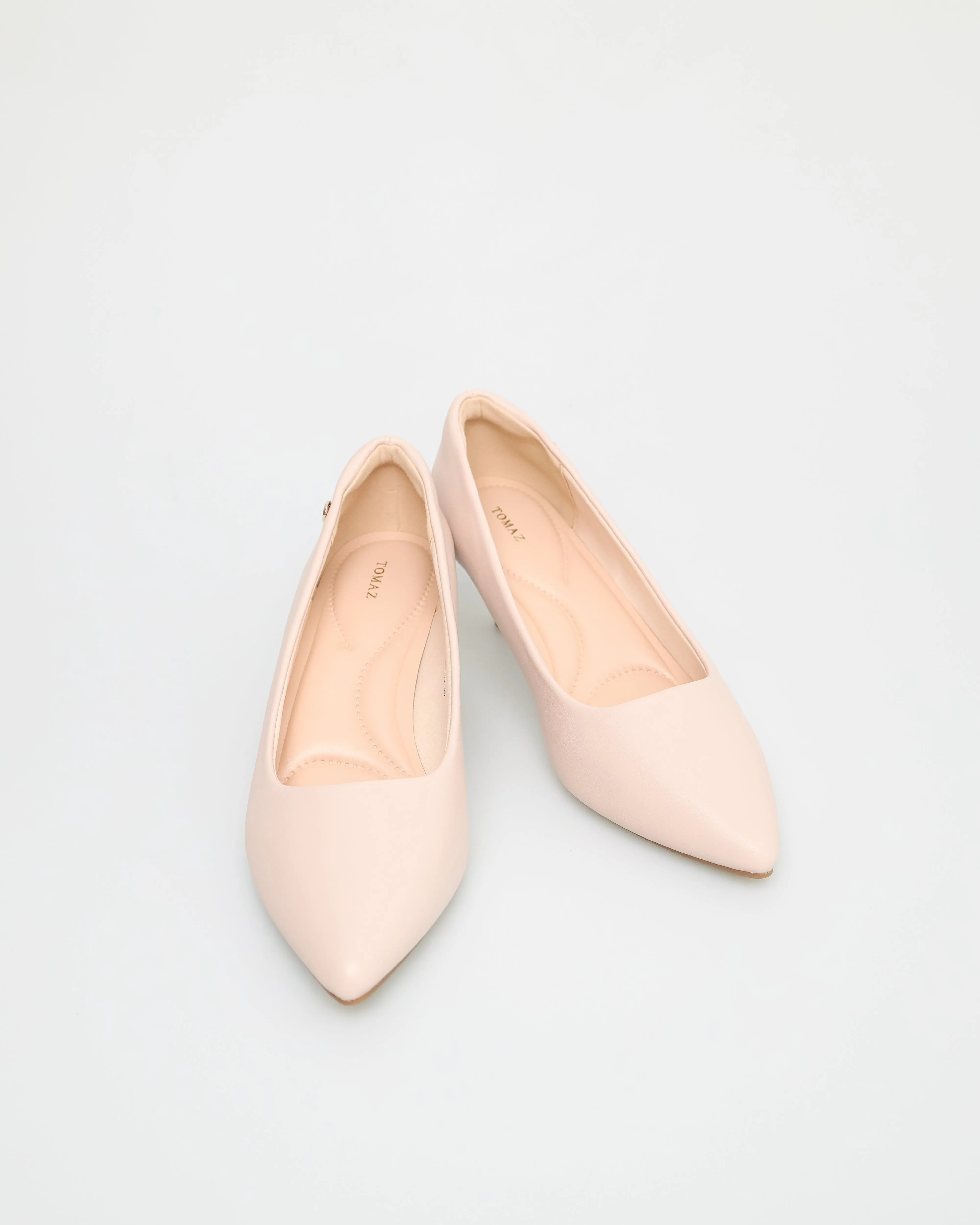 Tomaz NN234 Ladies Pointy Kitten Heels