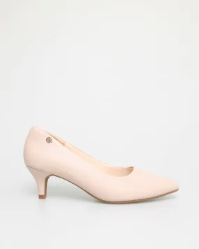 Tomaz NN234 Ladies Pointy Kitten Heels