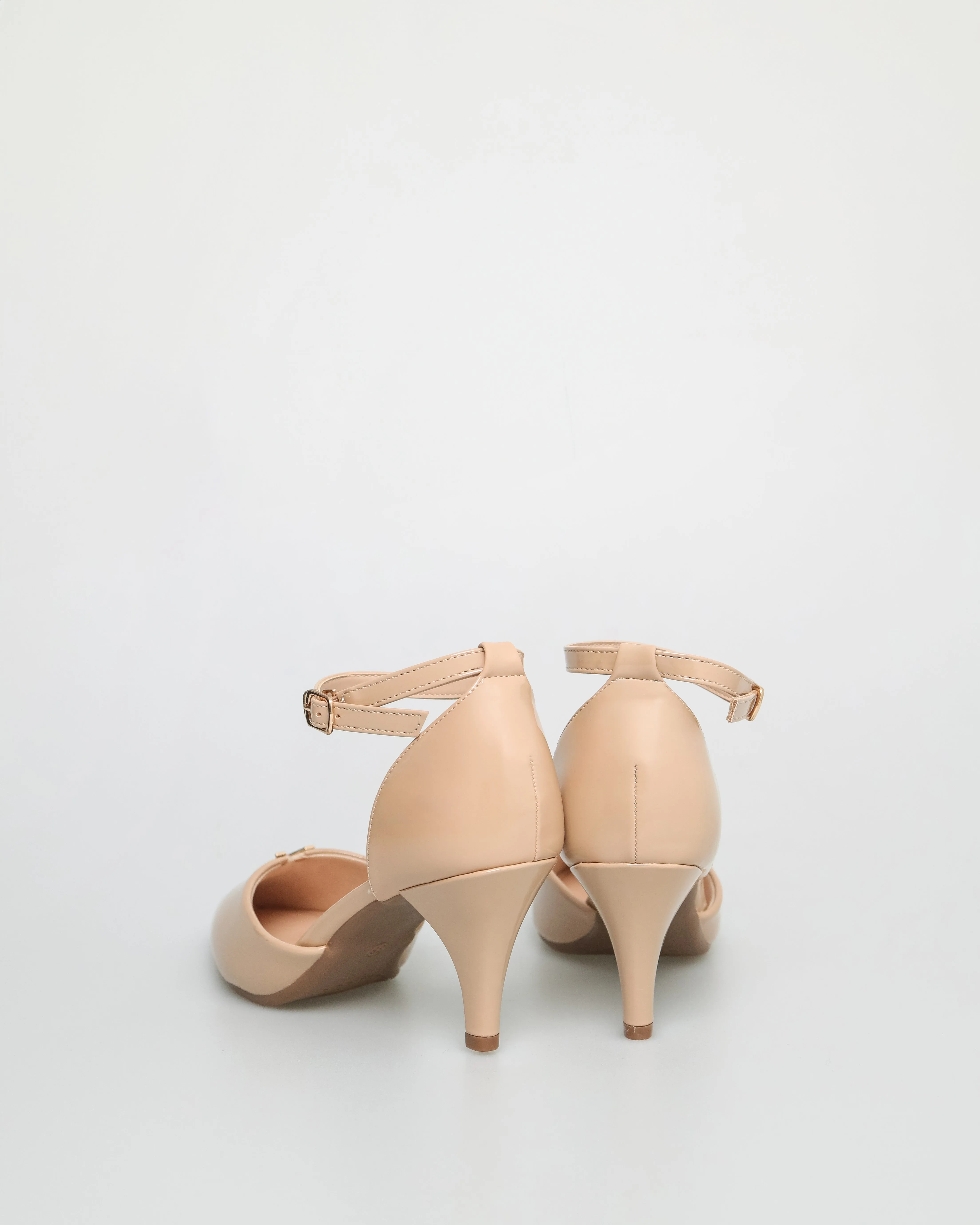 Tomaz NN272 Ladies Pointed Toe Ankle Strap Heels
