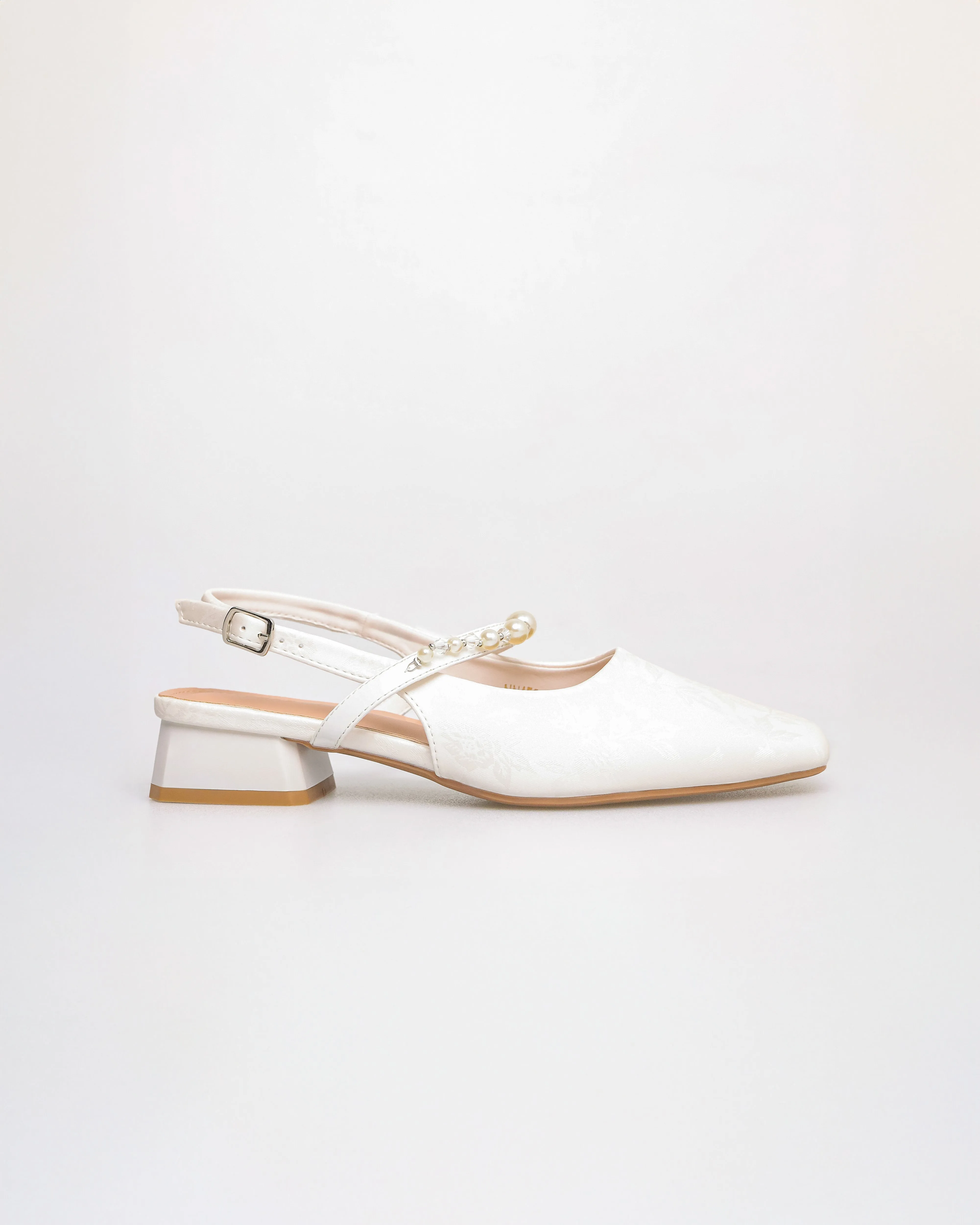Tomaz NN459 Ladies Pearl Slingback Flats