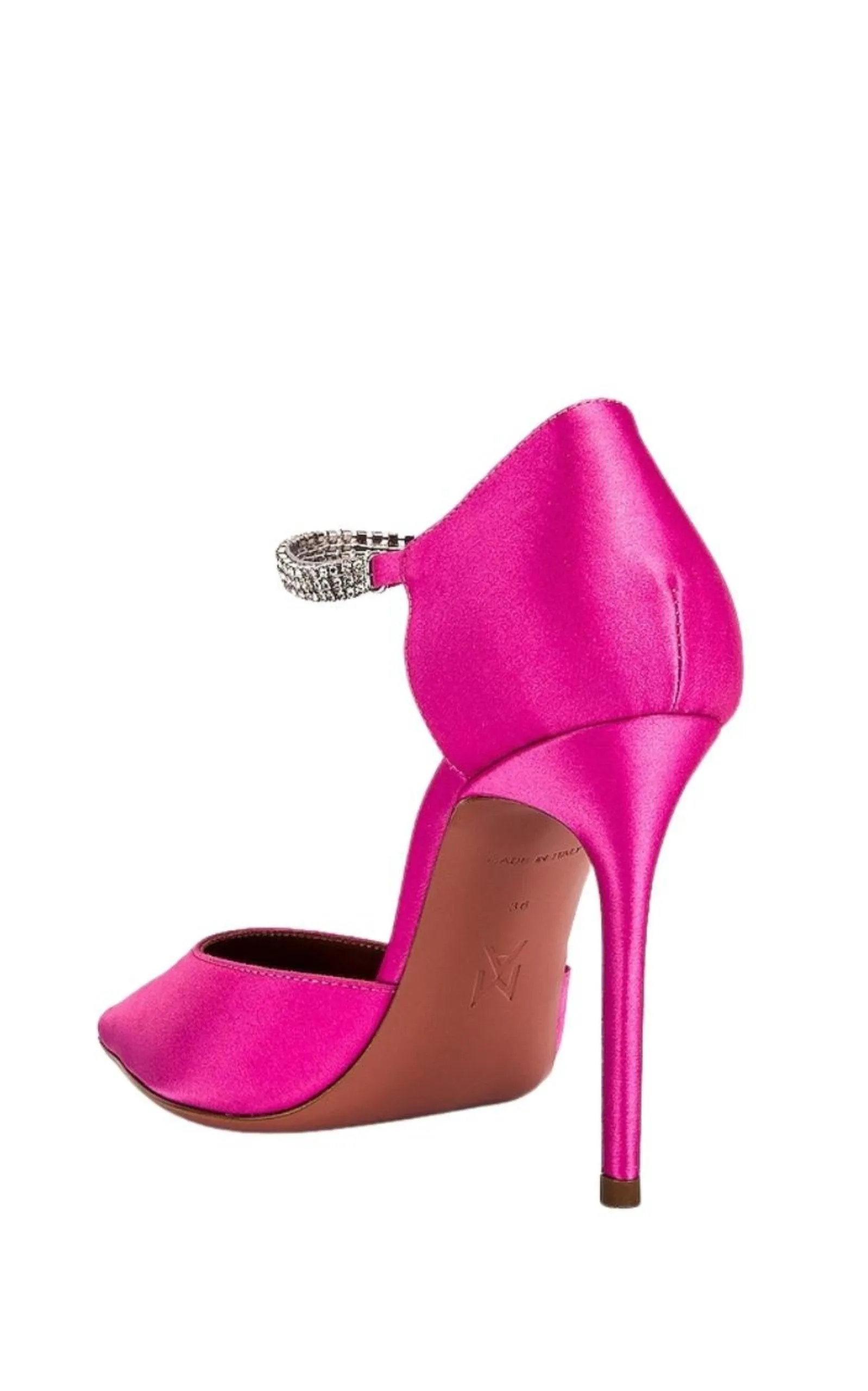 Ursina Pink Satin Pumps