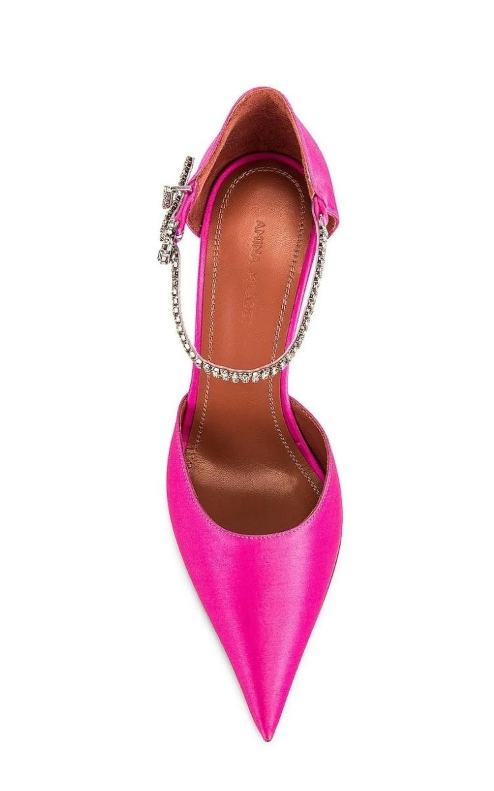 Ursina Pink Satin Pumps