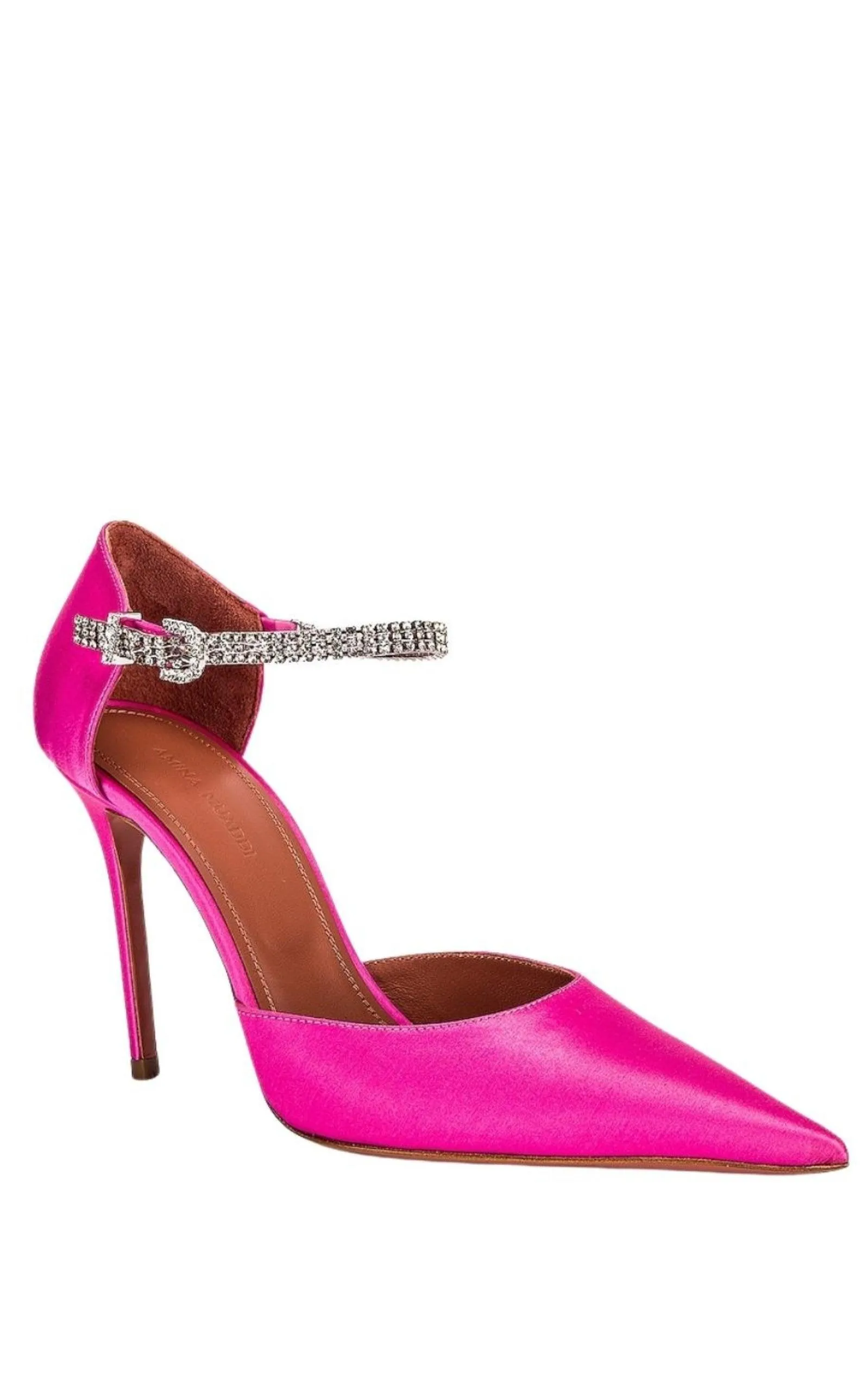Ursina Pink Satin Pumps