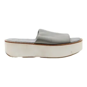 VINCE CAMUTO Wedge Heels Grey Synthetic Womens UK 8